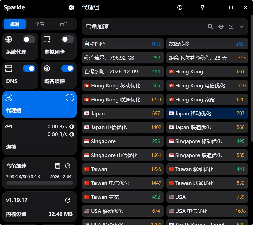 乌龟加速